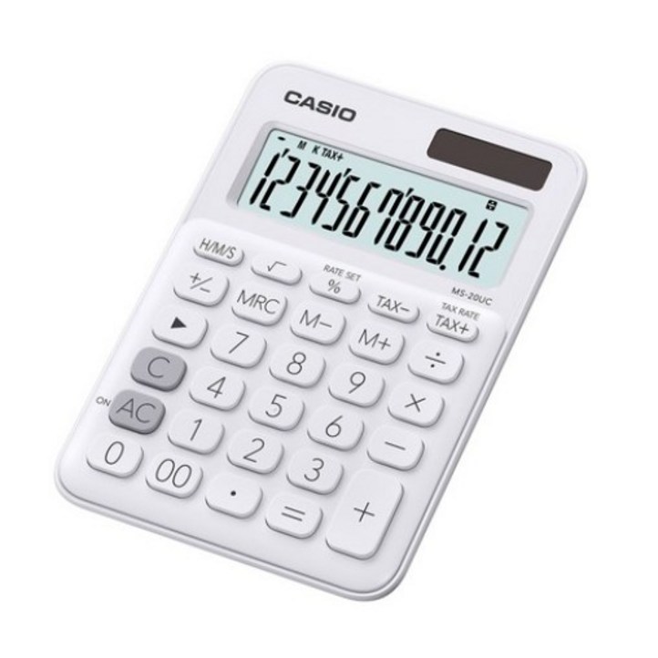 카시오 컬러 계산기 MS20UC