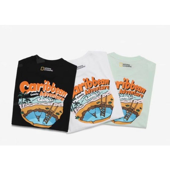 내셔널지오그래픽 cx 반팔 티셔츠 【할인30▼】 N232UTS410남녀공용 티셔츠정상가69,000원 남성 남자 편안한 티