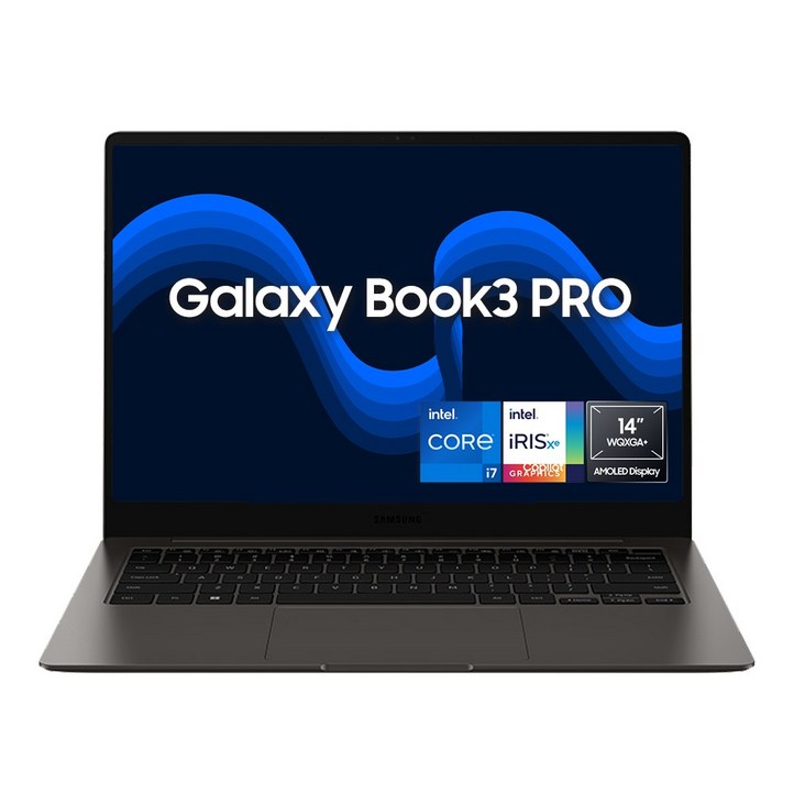 삼성전자 갤럭시북3 프로 NT940XFGKD72G 14인치35.6cm 인텔 i7 노트북 윈도우11탑재