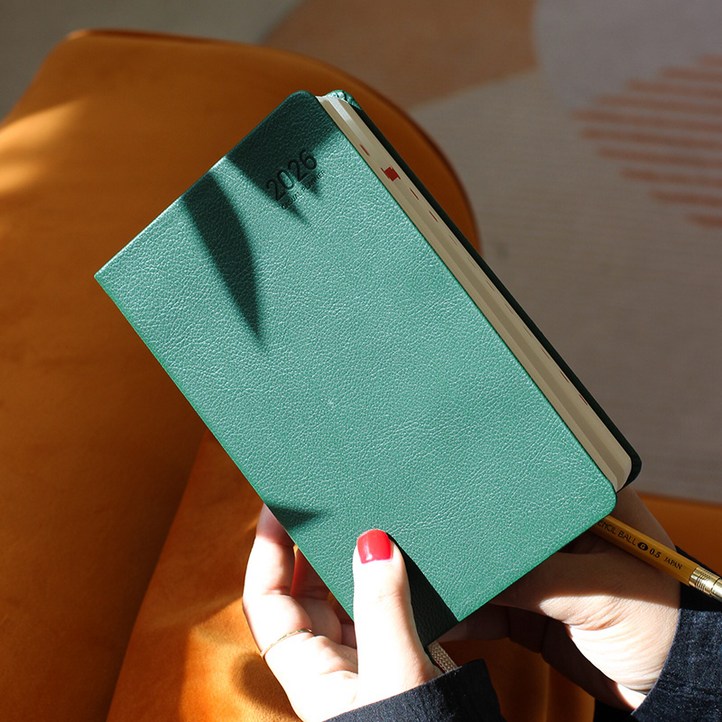 프랭클린플래너 26년 캐주얼 다이어리 1D1P 32절 LOGROG 2026, 더스티블루