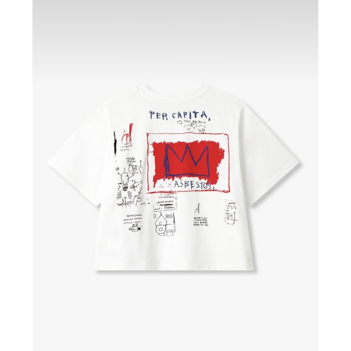 보브 BASQUIAT 크래픽 크롭 티셔츠 7125240183 뉴코아일산 보브 BASQUIAT 크래픽 크롭 티셔츠 7125240183 뉴코아일산