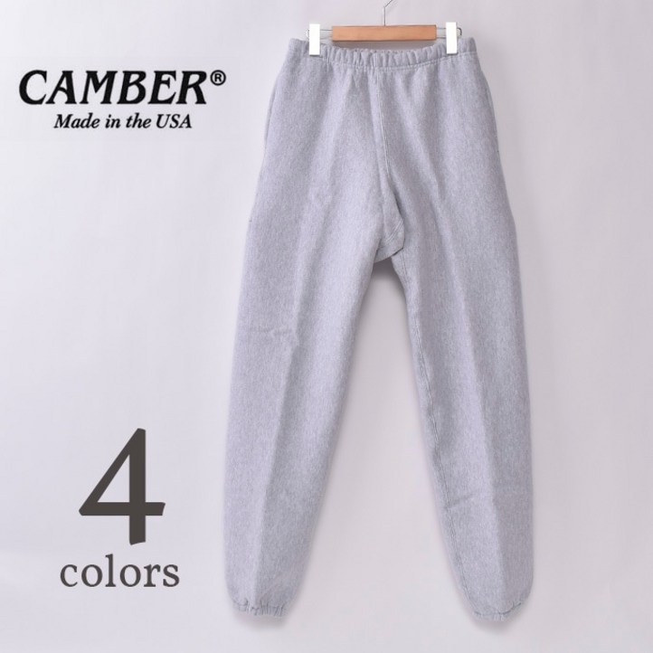 캠버 CAMBER 233 크로스니트 스웻 팬츠 12온스 4컬러