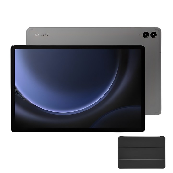 삼성전자 갤럭시 탭 S9 FE플러스 태블릿PC 12.4형 8GB 케이스, WiFi, 그레이, 128GB 삼성전자 갤럭시 탭 S9 FE플러스 태블릿PC 12.4형 8GB 케이스, WiFi, 그레이, 128GB