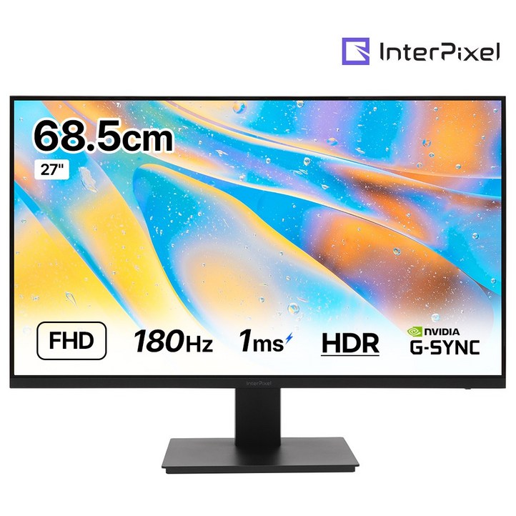 인터픽셀 IP2744 FHD 180Hz 27인치 게이밍 모니터, IP2744무결점, 68.5cm 인터픽셀 IP2744 FHD 180Hz 27인치 게이밍 모니터, IP2744무결점, 68.5cm