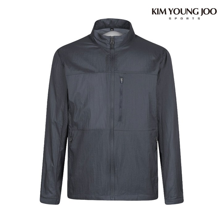 김영주 스포츠 에어브리즈 남성용 바람막이 봄 여름 가을 간절기 방수 방풍