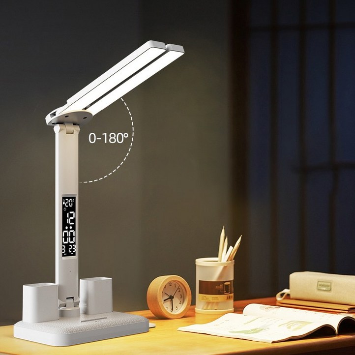 듀얼캡 LED 블루라이트 차단 학습용 책상 스탠드 듀얼캡 LED 블루라이트 차단 학습용 책상 스탠드