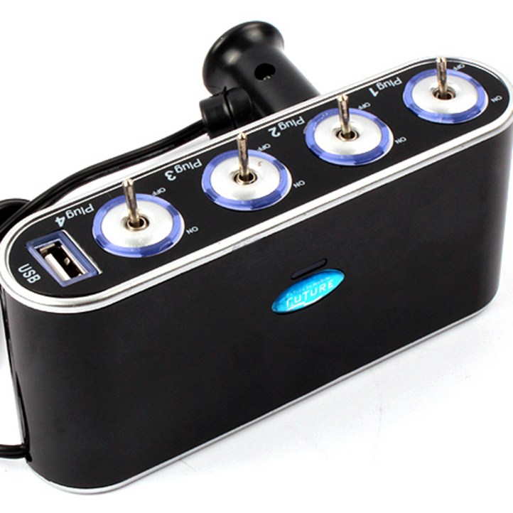 VIP 제논스위치 USB 3구4구 소켓-전차종겸용