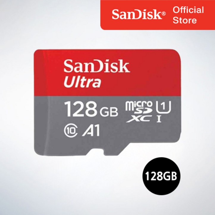 샌디스크 울트라 Micro SD 메모리카드 SDSQUAR-128GB 4562828111