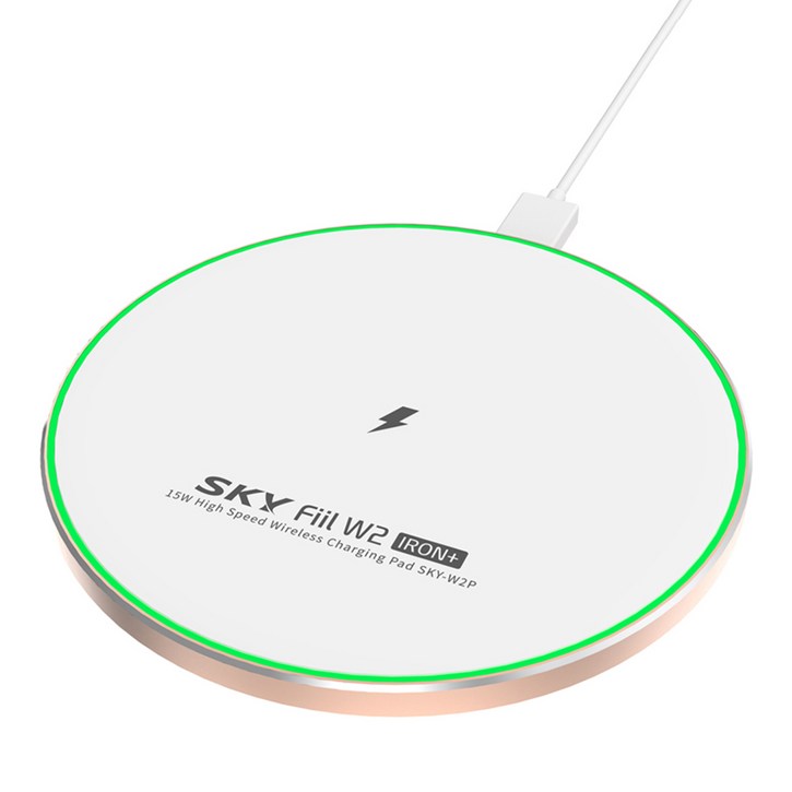 SKY 필 W2 아이언 플러스 고속 무선충전기 패드