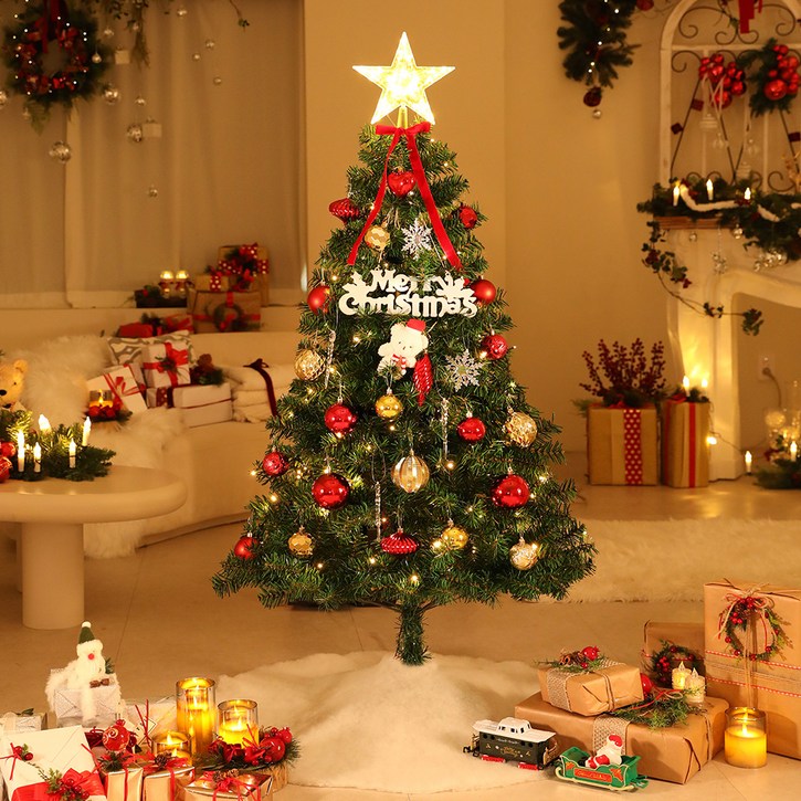 조아트 트리 풀세트, 믹스골드레드S200, 1.5m