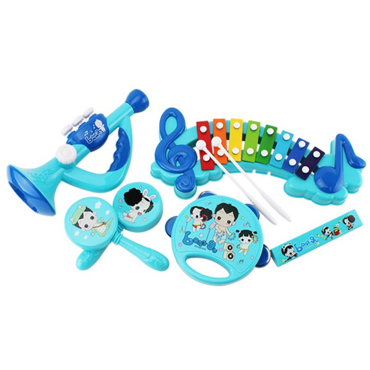 토이코 코리아 뚱 악기 세트 블루, 1세트