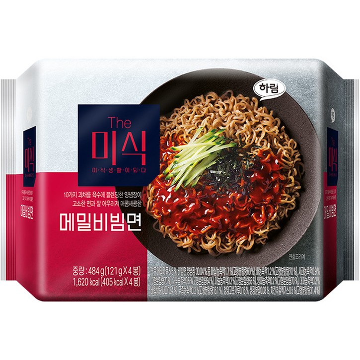 더미식 메밀 비빔면