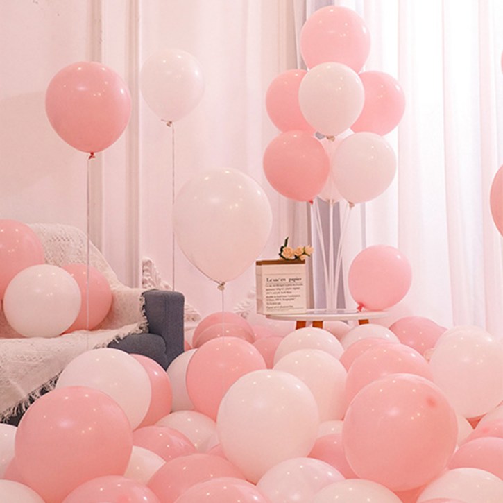 윰스 마카롱 풍선 25cm 100p 믹스 세트