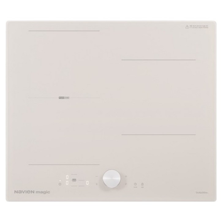 나비엔매직 전기레인지 인덕션 3구 베이지, ERI-5053AF, 빌트인