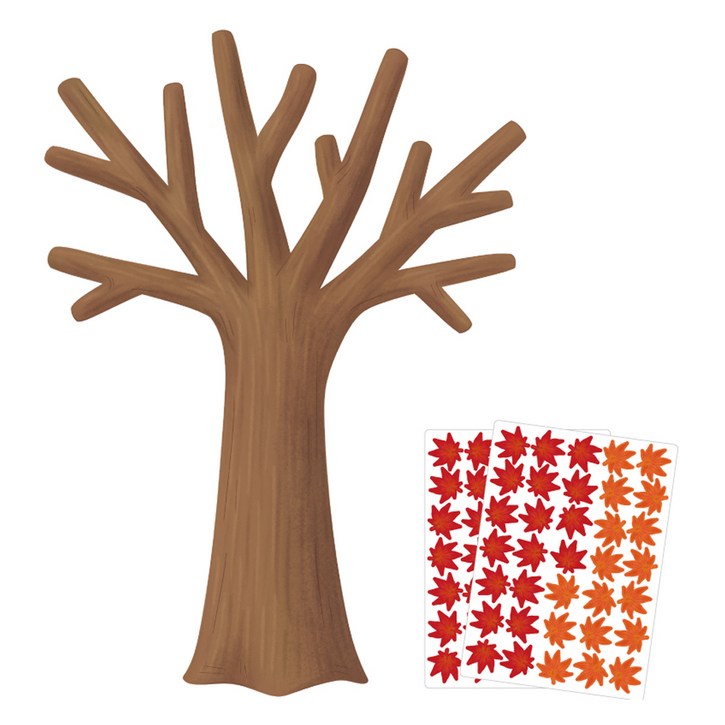 키움 무제한 가을 스티커 단풍세트