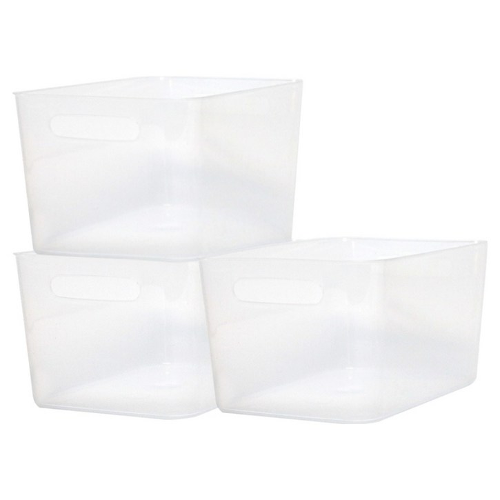 데일리블룸 오픈 펜트리 수납함 바스켓 정리 와이드