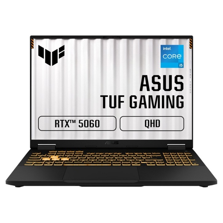 에이수스 2026 TUF 게이밍 F16 코어i5 인텔 14세대 지포스 RTX 5060, 예거 그레이, FX608JMI-QT273, 512GB, 16GB, Free DOS