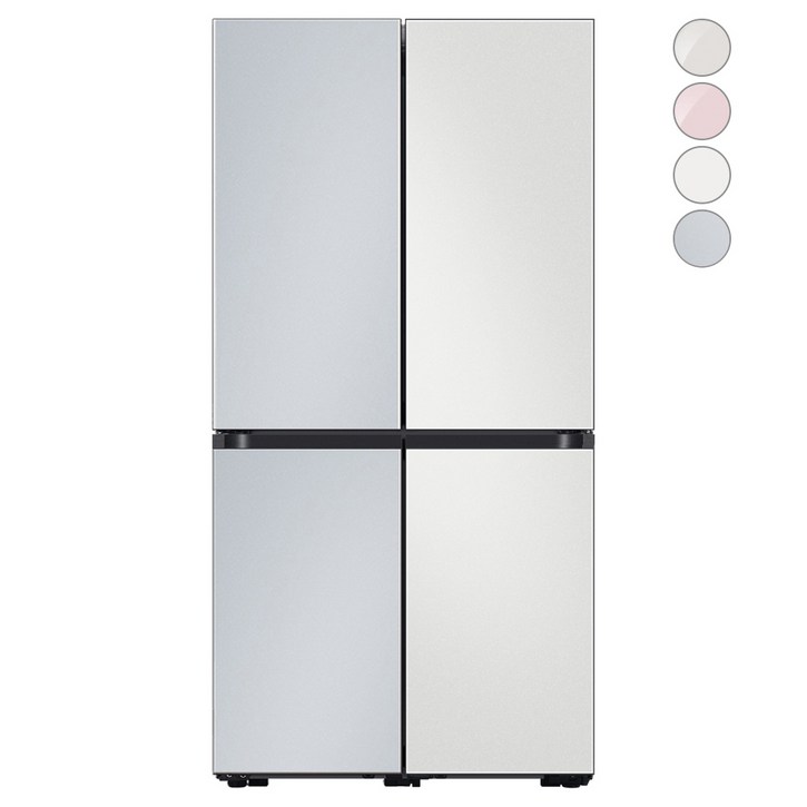 rf85b9271ap [색상선택형] 삼성전자 비스포크 4도어 프리스탠딩 냉장고 875L 방문설치