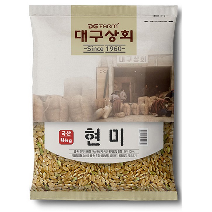 누룽지쌀 대구상회 국산 현미