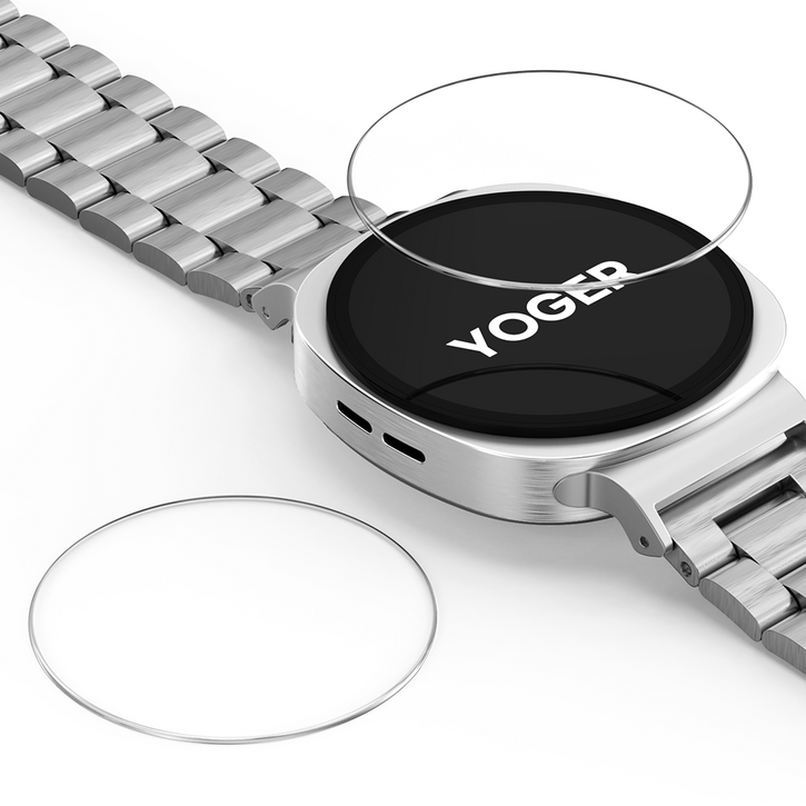 요거 갤럭시워치 풀커버 강화유리 크리스탈 액정보호필름