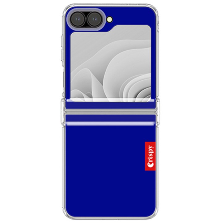 Z플립6 Z플립5 Z플립4 Z플립3 크리스피 크리스탈 컬러 힌지 보호 젤하드 휴대폰 케이스 제트플립6 제트플립5 제트플립4 제트플립3