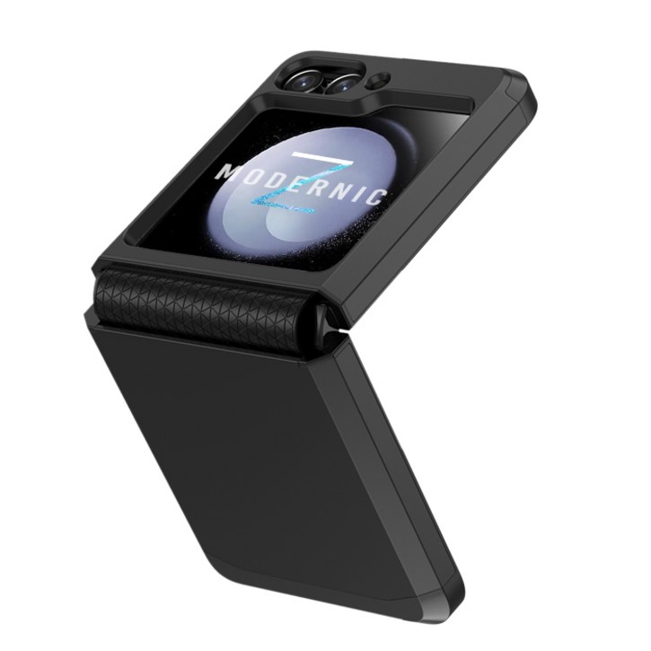 솔리스팅 갤럭시 Z플립7 6 5 4 3 FE 힌지보호 모더닉Z아머 케이스