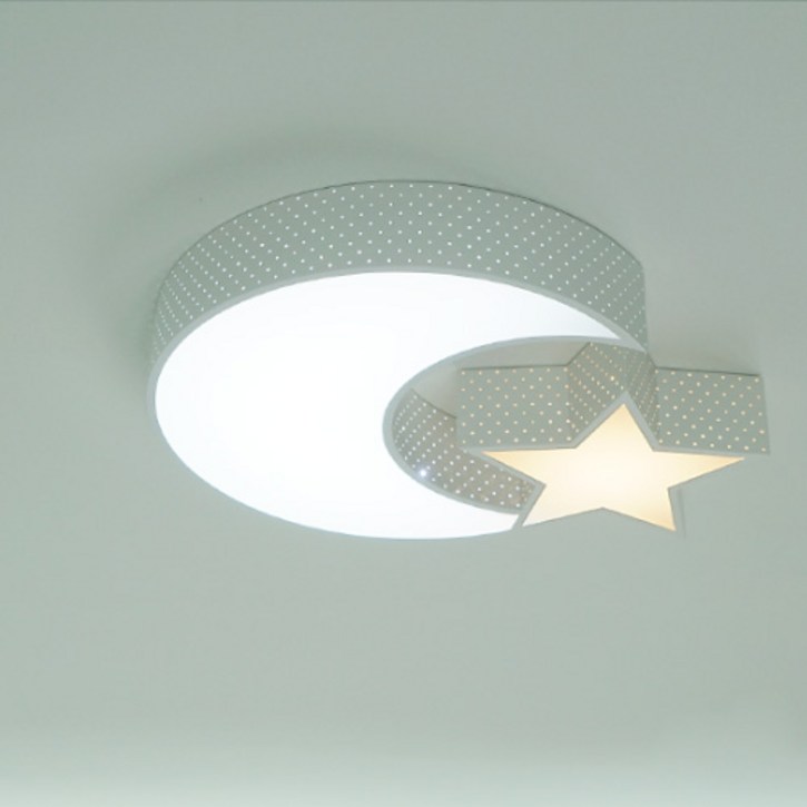 조명보라 LED 달별 투톤 키즈 방등 50W