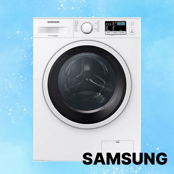 [익일배송] 삼성 드럼 세탁기 WW90T3100KW 9Kg 빌트인 세탁전용 사업자전용 화이트 새제품