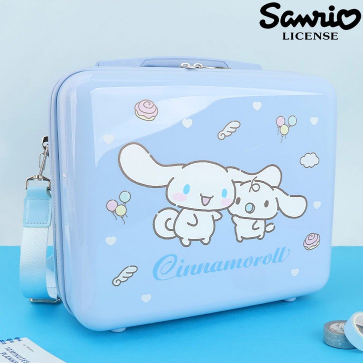 산리오 정품 16인치 기내용 캐리어 크로스 여행가방