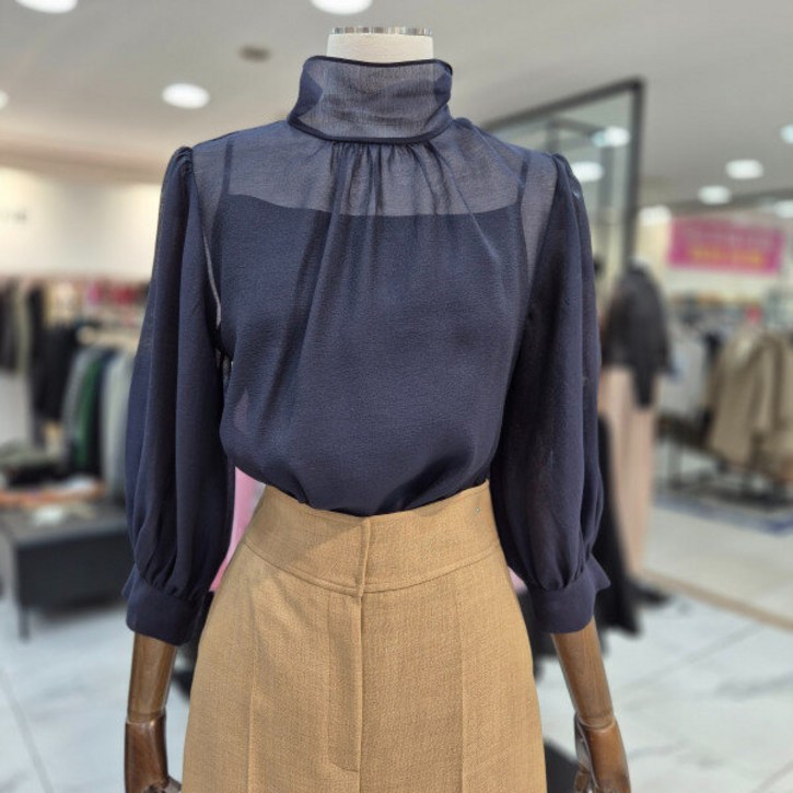 MOJO 리본 스카프넥 블라우스 s252msc016 2673251