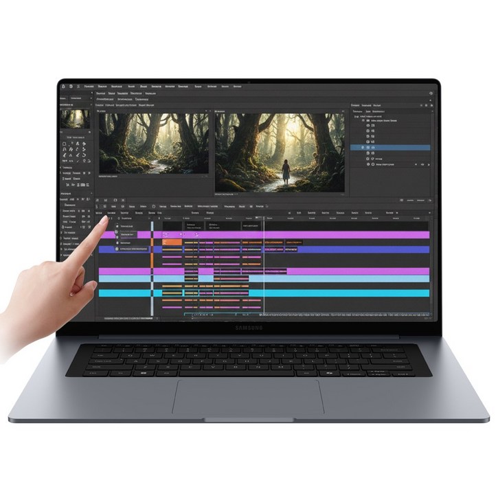 삼성전자 갤럭시북6 프로 NT960XJGK52A 16인치 WIN11 인텔 울트라5 펜서레이크 인텔아크 터치디스플레이 WQXGA AI 노트북, NT960XJGK52A, WIN11 Home, 32GB, 1TB, 그레이