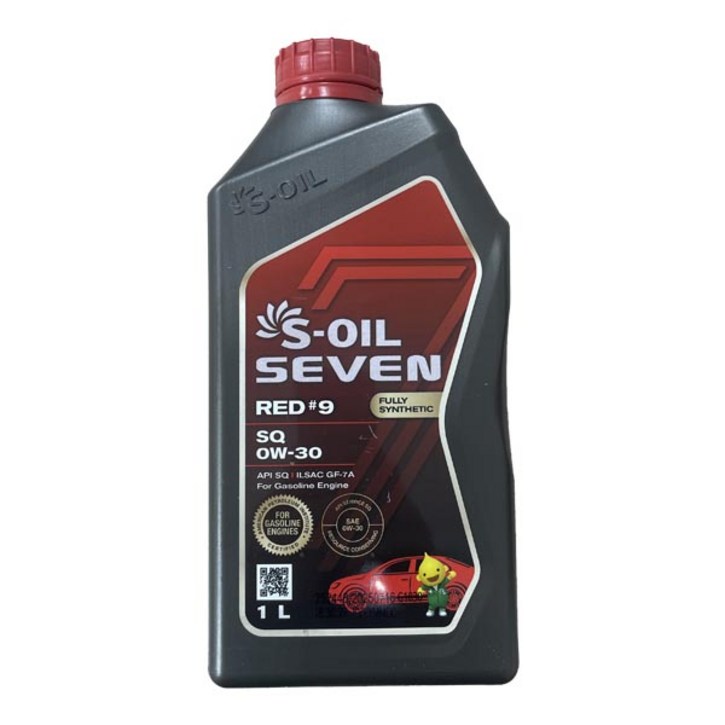 에스오일 세븐레드 9 SQ 0W30 1L 가솔린 엔진오일