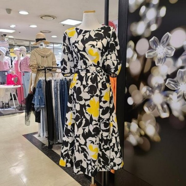 블루페페 블루페페 NC08 플라워 원피스 (P222MSE740)