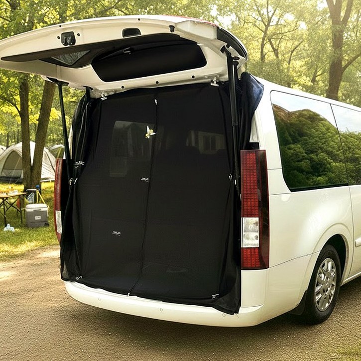 벤비아 차량용 트렁크 모기장 차박 방충망 트렁크 햇빛가리개 자동차 차박 카니발 펠리세이드 모하비 싼타페 렉스턴 QM6 쏘렌토 투싼 스타렉스 아이오닉5 EV6 등 00713