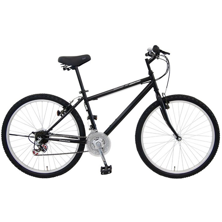 [삼천리자전거] 빅마운틴 21단 26인치 생활용 MTB 자전거 155cm~, 블랙, 1개, 170cm