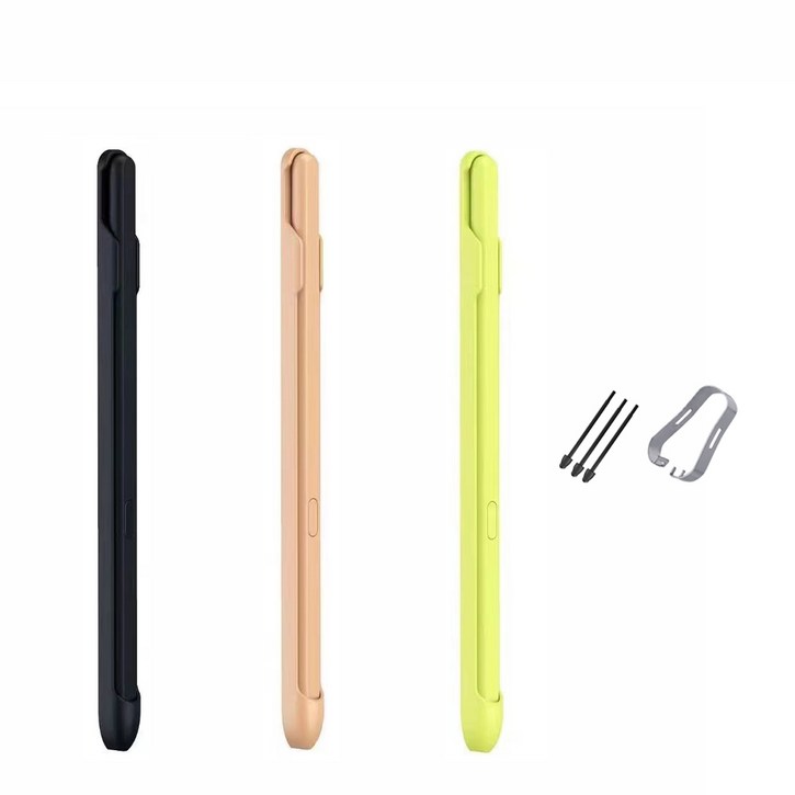 온니르 갤럭시 Z폴드 6 5 4 3 호환 폴드에디션 S펜 터치펜 (펜+수납홀더 세트), 1개, 블랙