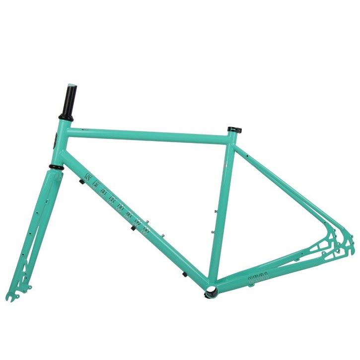 쓰나미 CX01 자갈 디스크 브레이크 속도 강철 700X42C 바퀴 자전거 가변 CR MO 도로 워크 레이싱 프레임