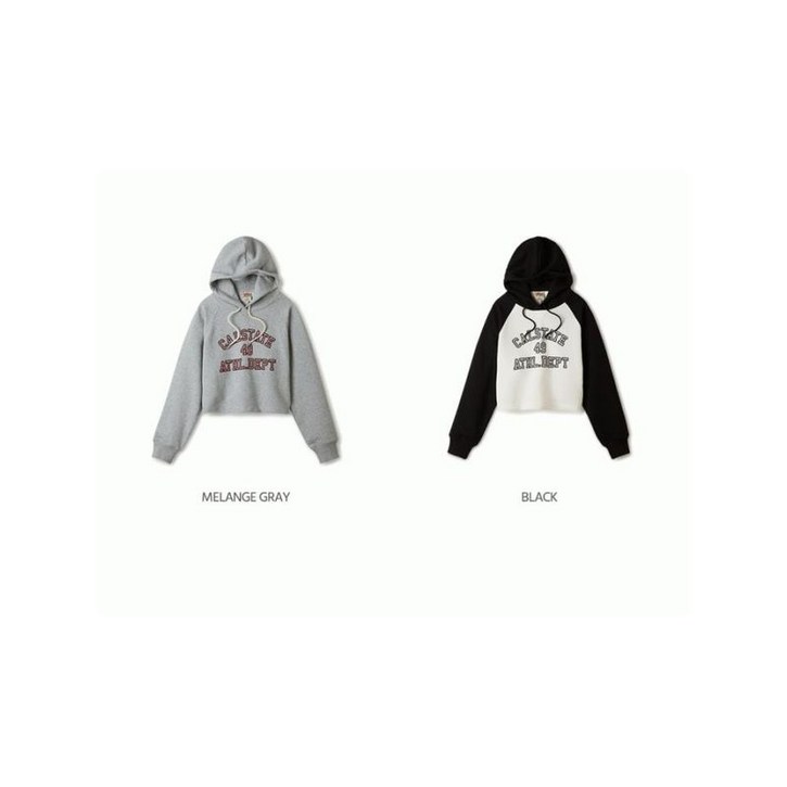 후아유 여성 라글란 크롭 후드티 Raglan Crop Hoodie WHMHE4921F