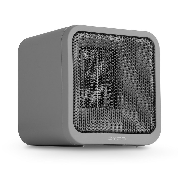 미니 전기 온풍기 PTC 히터 휴대용 저소음 온풍기 소형 팬히터 사각 탁상용 캠핑 온풍기 저전력 450W 쾌속온풍