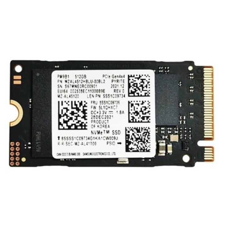삼성전자 PM9B1 M.2 2242 NVMe 벌크 (512GB) 연장 젠더 증정 특가 판매, PM9B1 M.2 2242 NVMe, 1개