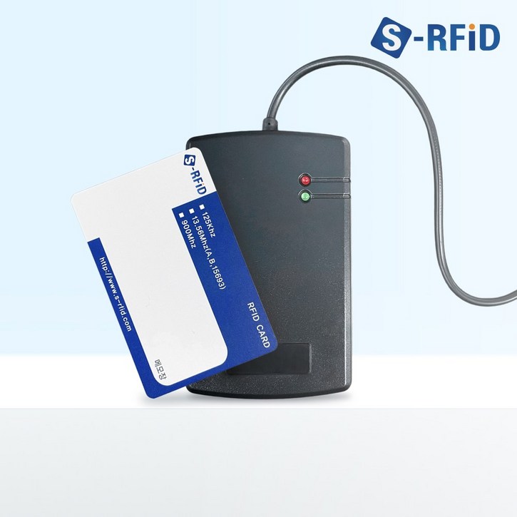 현승 RFID리더기 USB mini mifare 13.56mhz CR-100, 01.CR100-MF(RW) 리더기(No.34M), 1개, 블랙