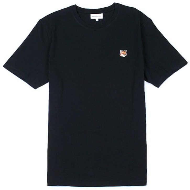 메종키츠네 24SS  남성 폭스헤드 레귤러 반팔티 LM00104KJ0008 P199 블랙