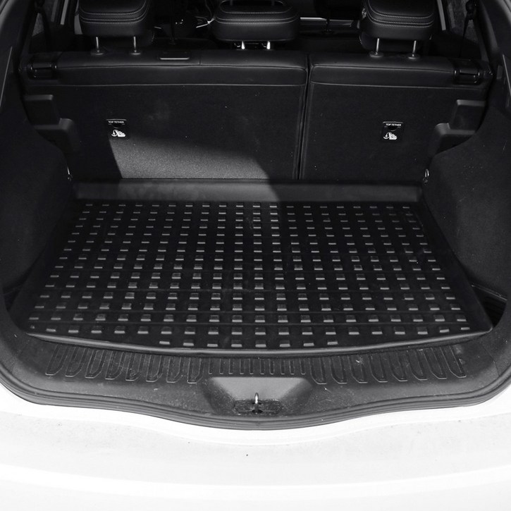 더블랙 QM6 튜닝 용품 카본 트렁크매트 방수매트 20230419