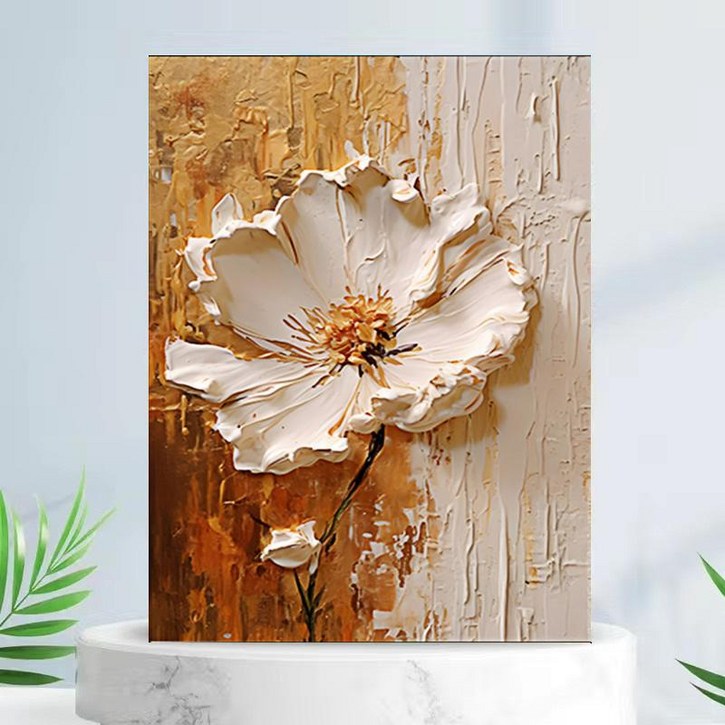 DIY 디지털 유화세트 텍스처 플로럴 플라워 그리기