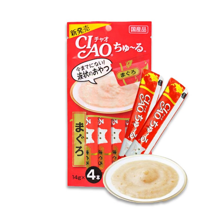 이나바 챠오츄르 초특가 SC71,72,73 참치,가다랑어,닭가슴살 고양이간식