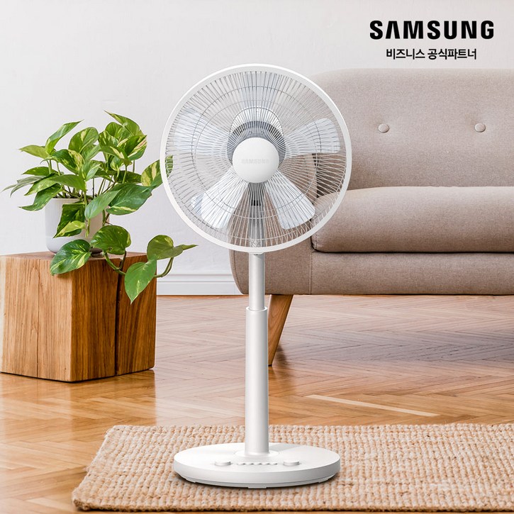 삼성전자 스탠드형 5엽 선풍기 화이트 SFNX35GKWH