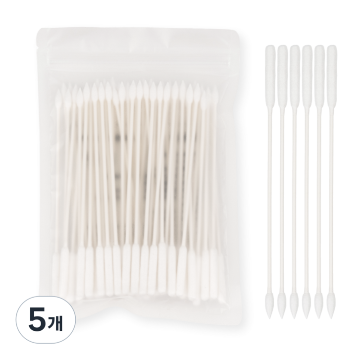 젤쿠르 왕면봉 두피스케일링 두피면봉, 5개, 60개입