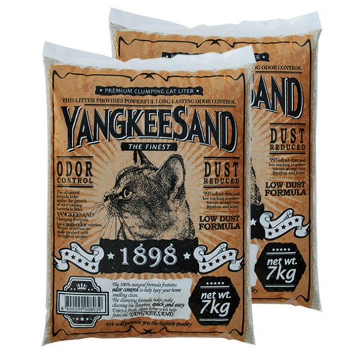 양키샌드 응고형 1898 오리지널 고양이 모래 1
