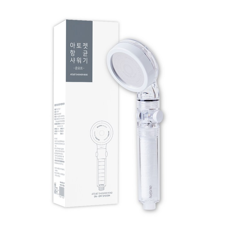 아토젯 향균 온오프 필터 샤워기 3.0