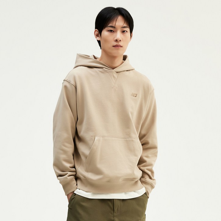 뉴발란스 UNI 에슬레틱 세미 오버핏 후드티 MT41534